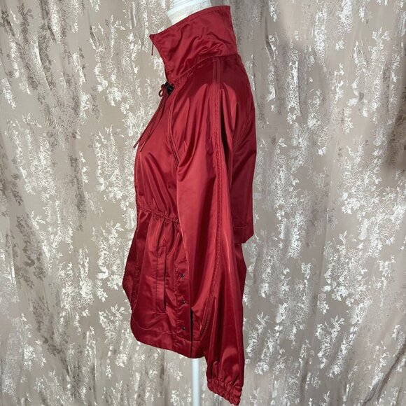 Athleta Escape Jacket in Canyon Red Rain Coat Windbreaker Running Jacket Size XS - Picture 5 of 11